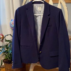 Women’s 12P navy blue blazer from J by J Crew